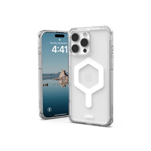 UAG iPhone 16 Pro Max 磁吸耐衝擊全透保護殼-全透明
