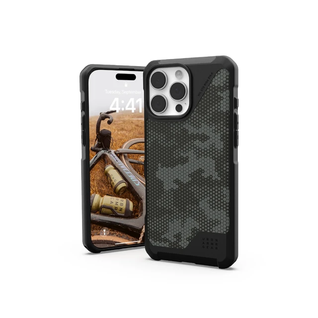 UAG iPhone 16 Pro Max 磁吸耐衝擊都會保護殼-迷彩黑