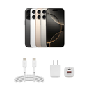 APPLE-iPhone 16 Pro Max+C To C 編織傳輸線2M(2入)&35W快充頭