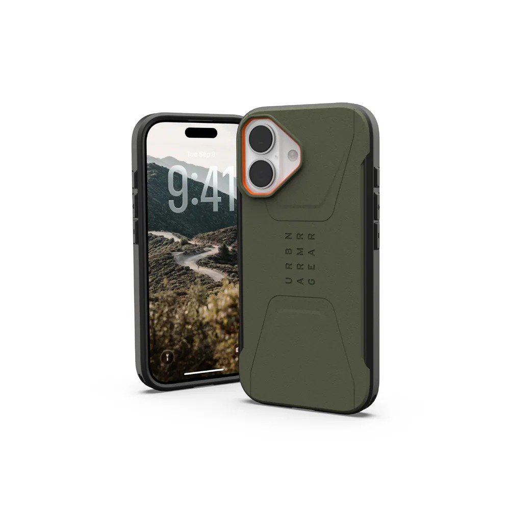 UAG-ip17 磁吸耐衝擊簡約 綠 