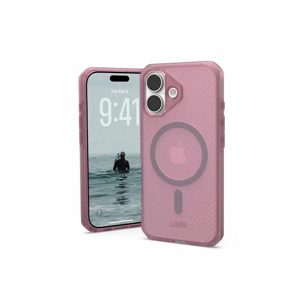 UAG-ip17 磁吸耐衝擊輕薄 透黑  (副本)