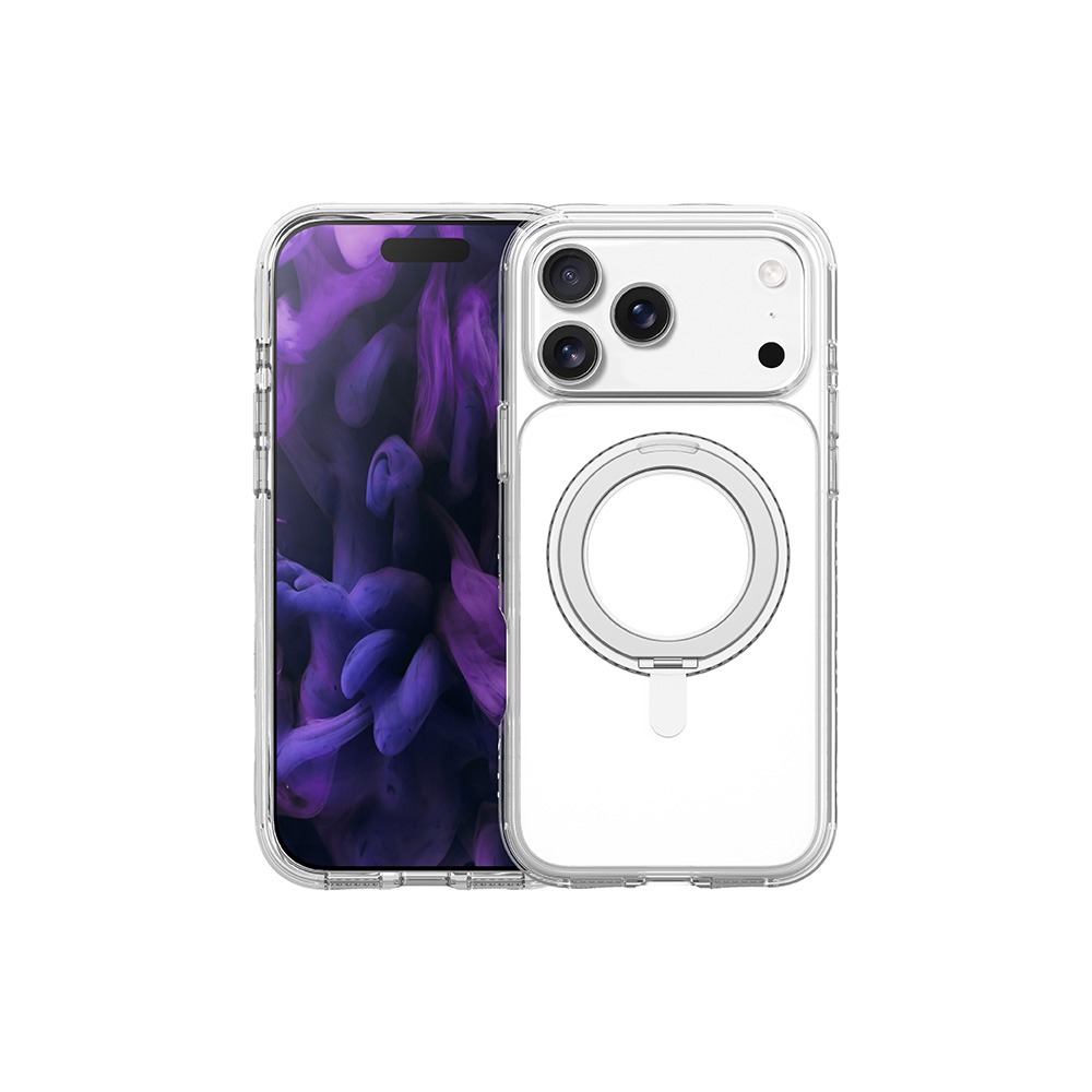 LAUT-ip17 pro 磁吸360支架簡約耐衝擊 霧黑  (副本)