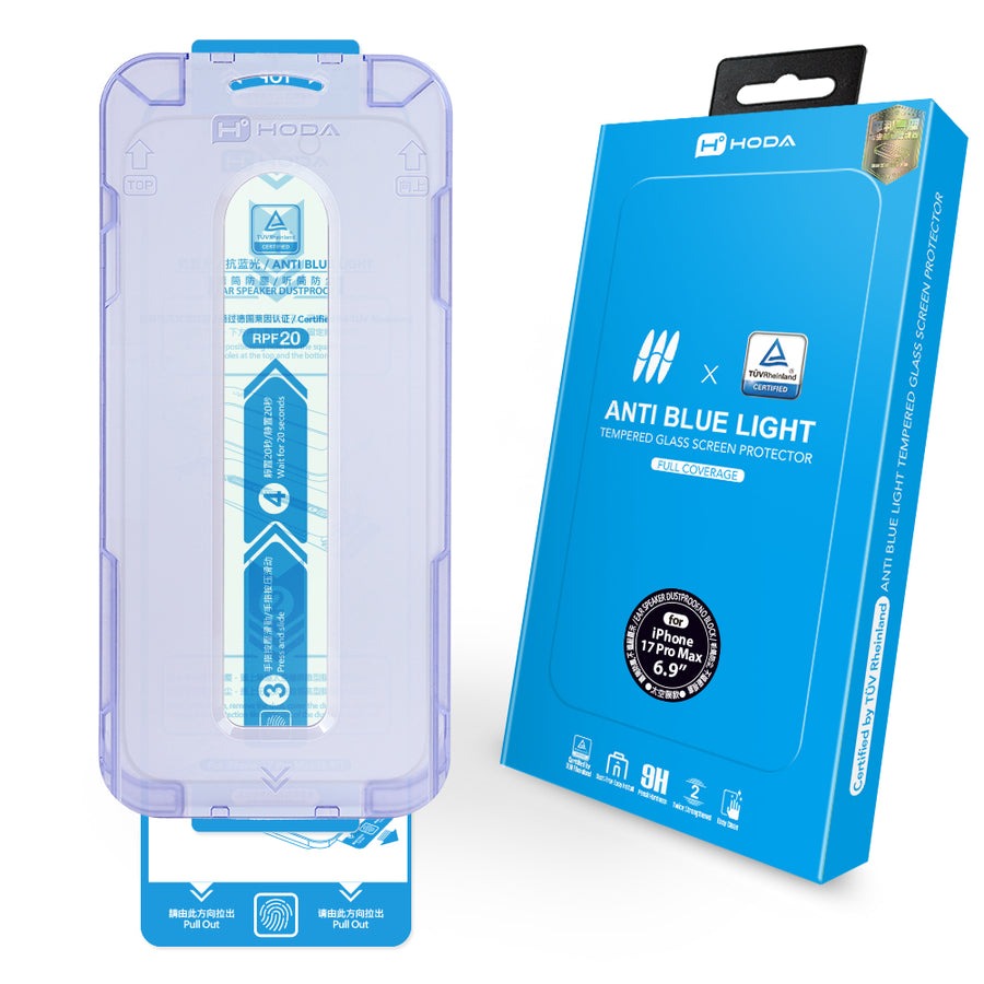 HODA-ip17 pro 抗藍光玻璃貼  (副本)