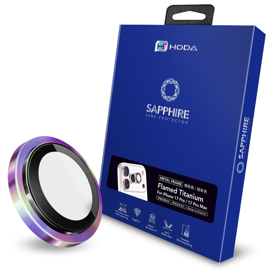 HODA-ip17 pro/17 pro max 藍寶石鏡頭 銀  (副本)