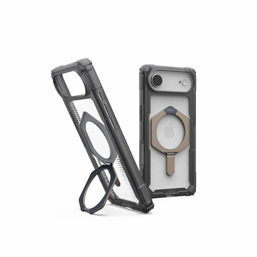 [840283922411] UAG-ip17 air 磁吸耐衝擊支架經典 透灰(鈦灰圈) 