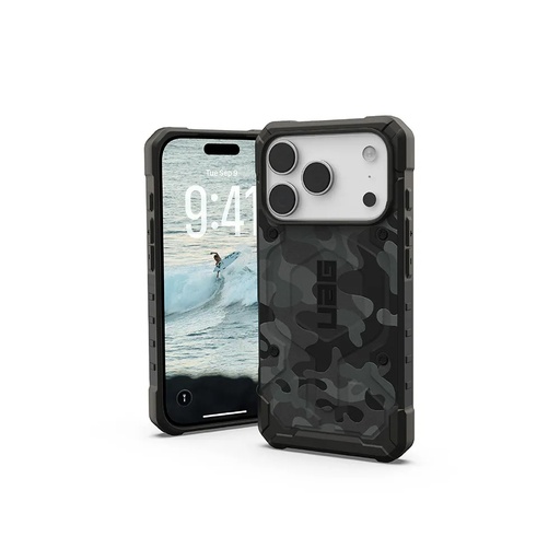 [840283923142] UAG-ip17 pro 磁吸耐衝擊經典 迷彩黑 