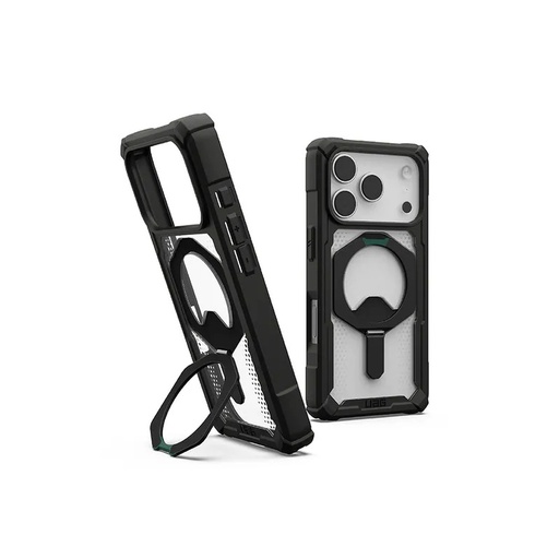 [840283923548] UAG-ip17 pro 磁吸耐衝擊支架經典 透明(黑圈) 