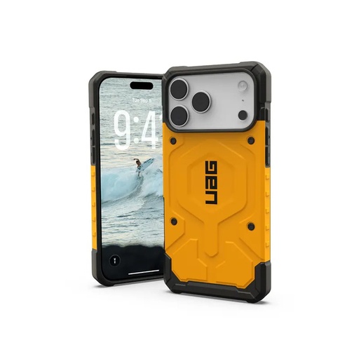 [840283923258] UAG-ip17 pro max 磁吸耐衝擊經典 黃 