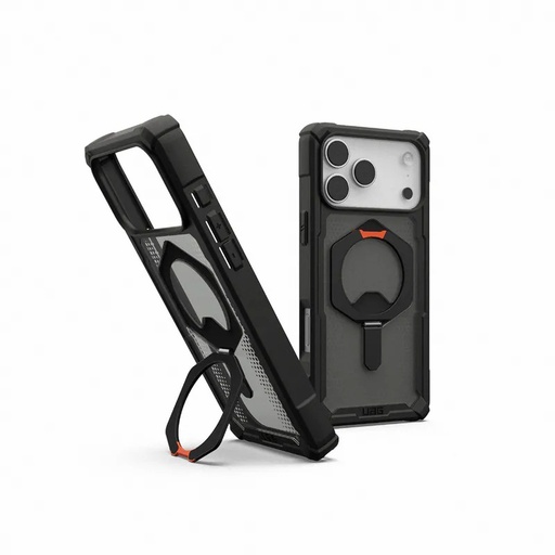 [840283922534] UAG-ip17 pro max 磁吸耐衝擊支架經典 透黑(黑圈) 