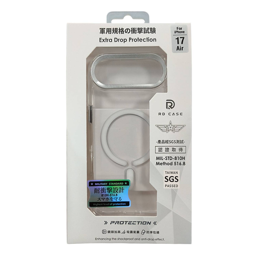 [4711530724347] RD-ip17 air 磁吸保護殼 金框透明 (副本)