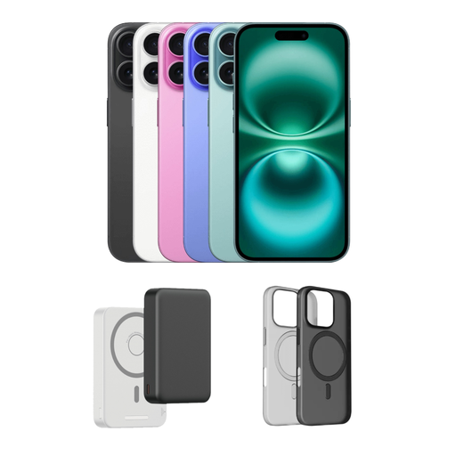 [AP-a3287 128G%] iPhone 16+磁吸行動電源&磁吸殼